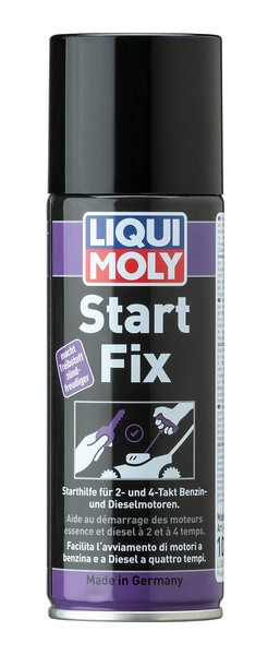 Liqui Moly Start Fix Servicespray Benzin Diesel Motoren Korrosionsschutz 200 Ml-image