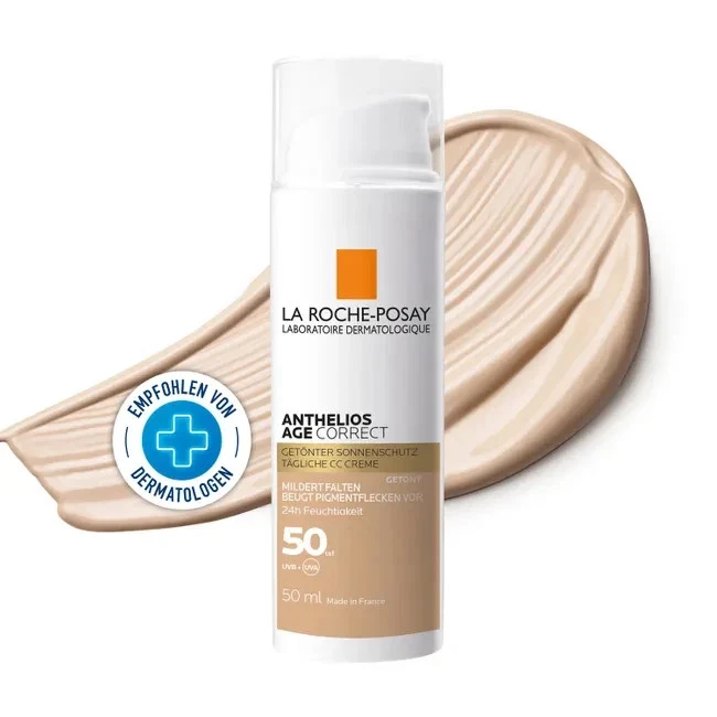 La Roche Posay Anthelios Age Correct getönte Creme LSF 50, 50 ml, PZN 16851651