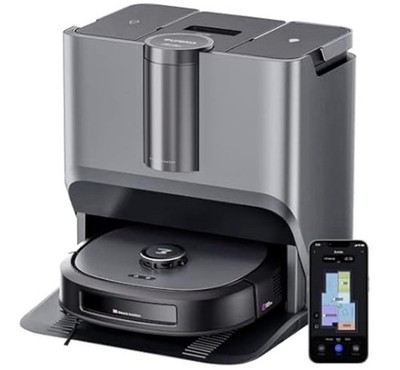 Eureka J20 Robotic Vacuum, RollRenew Mopping, All-in-One Base Station