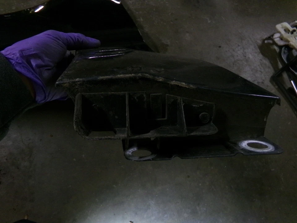 Guardabarros delantero izquierdo derecho negro 06-11 mercedes-benz w164 ml350 ml500 solo recogida Foto 4 de 4