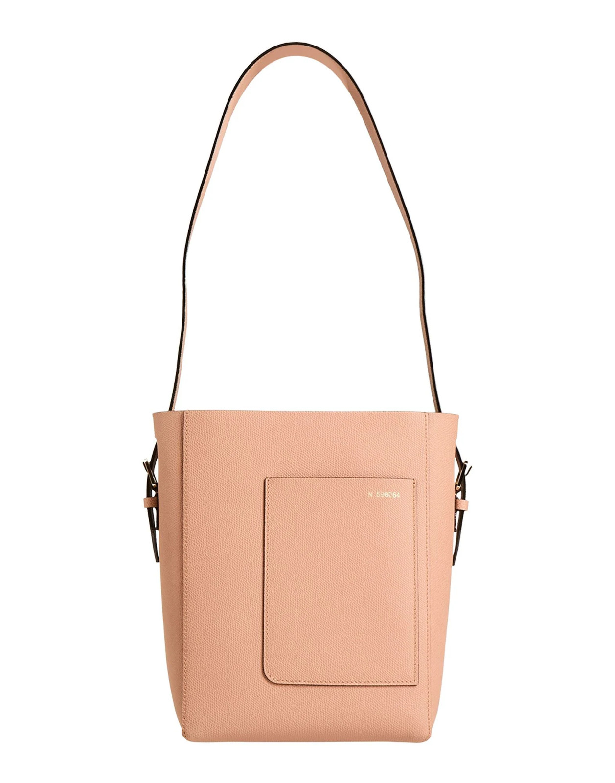 Valextra - Women - Pebbled-leather Bucket bag - Blush