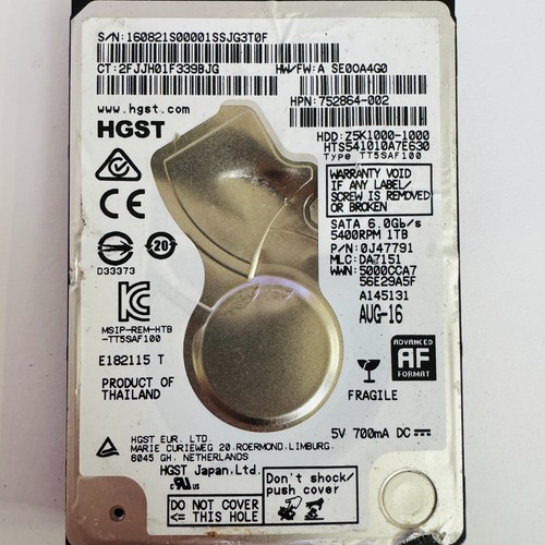 HGST 420 0A90415 01 PCB HTS541010A7E630 1TB 2,5" SATA Board Only