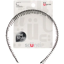 Scunci Real Style U Got This Headband, Metallic