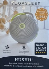 YOGASLEEP Hushh Sound Machine for Babies, Portable Electronic White Noise Sound