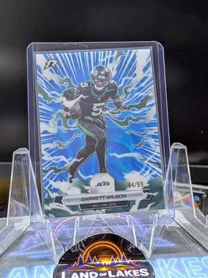 2025 Topps Resurgence Garrett Wilson Jets Blue Surge /99 #77