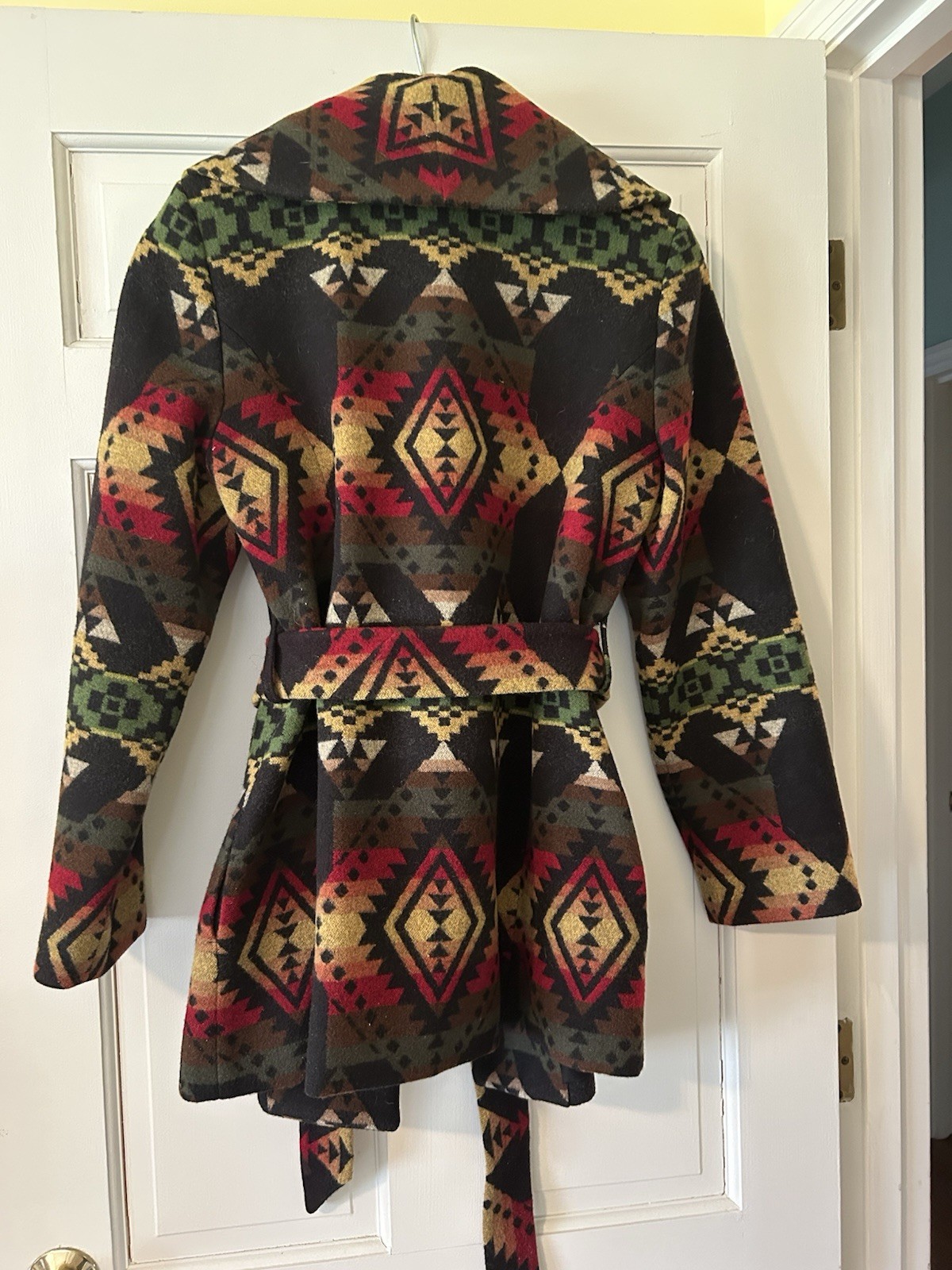 Pendleton Belted Aztec Jacket Western Southwester… - image 2