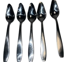 Effepi Inox Italy 18/10 Stainless Steel 5 pieces Flatware  Grapefruit Spoons