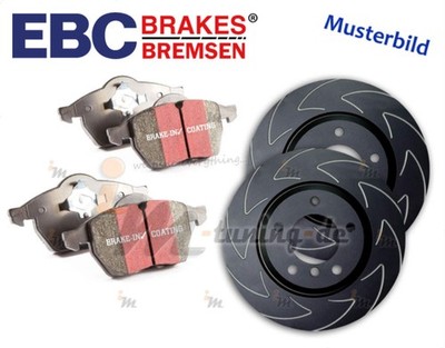 EBC Blade Black Bremsscheiben & Beläge vorne für Saab 9-3 YS3D :: 1998 >> 2002