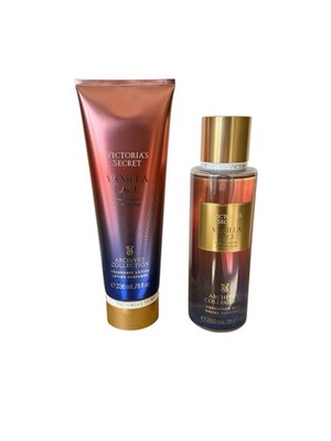 Victoria's Secret Vanilla Lace (Musk) Fragrance Mist & Body Lotion Set