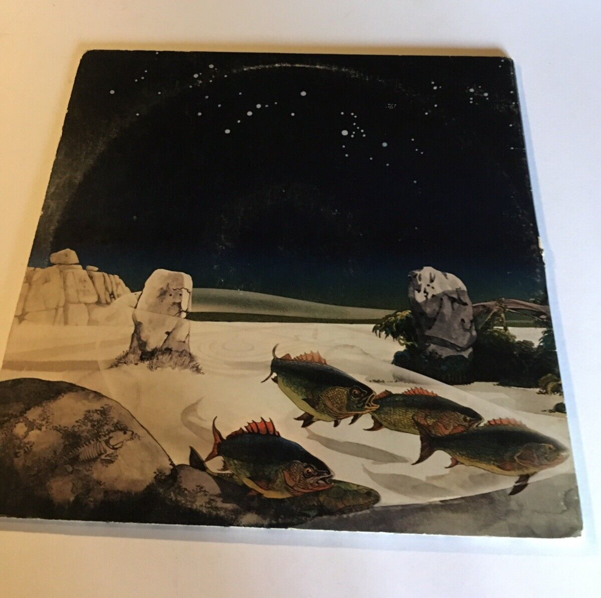 YES Tales From Topographic Oceans ATLANTIC 2XLP VG+/VG++
