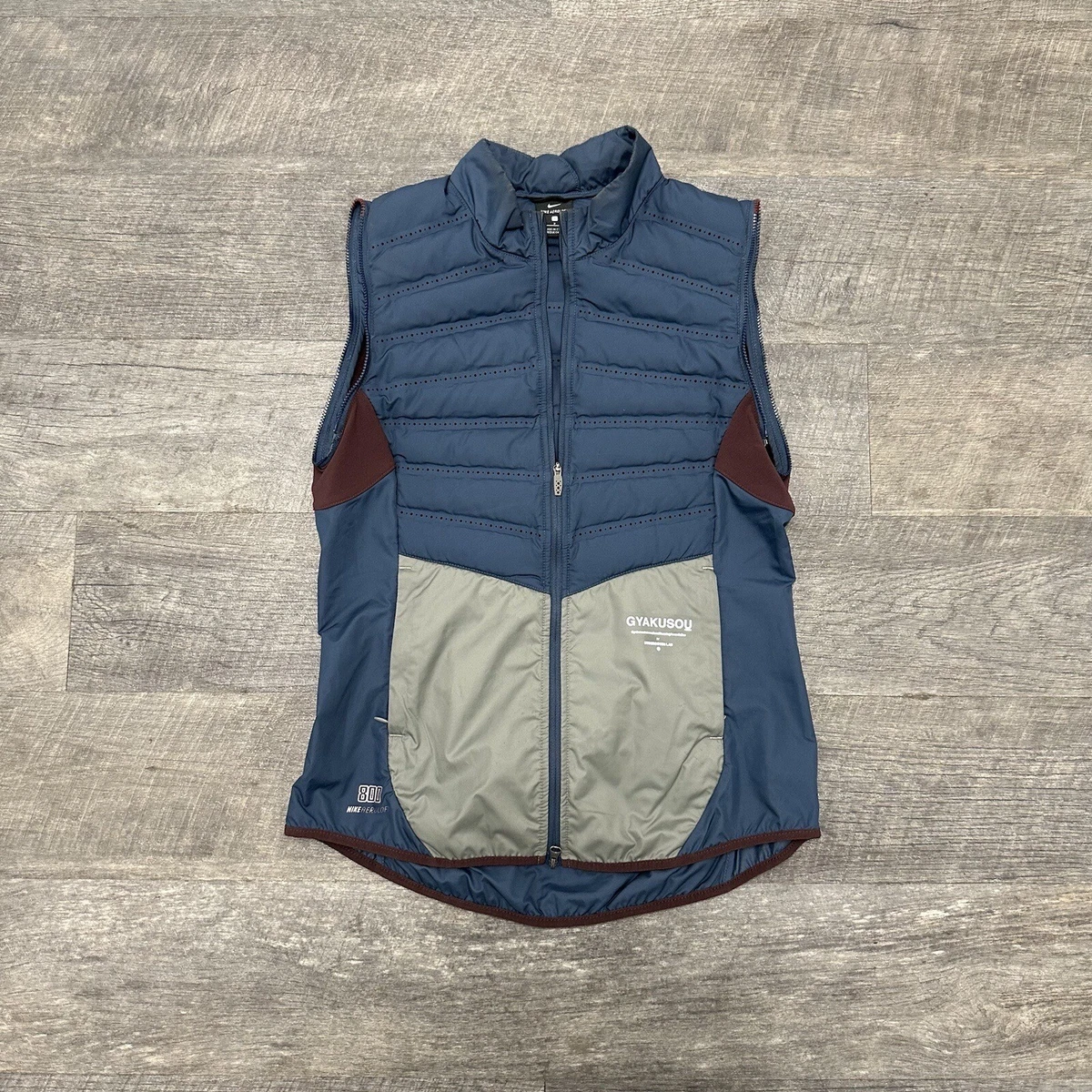 Nike x Undercover Lab Gyakusou Aeroloft Jacket Women Small Blue