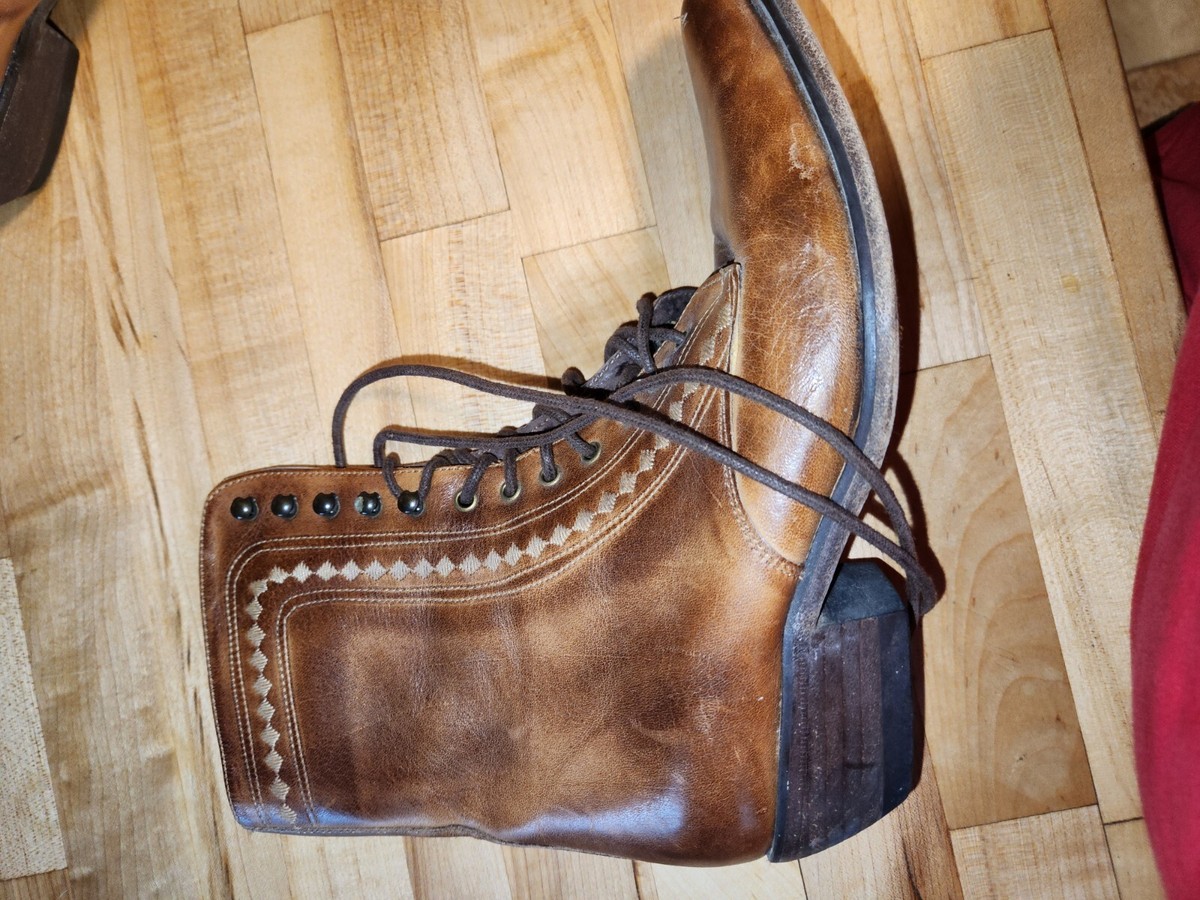 Guess? By Georges Marciano Brown Leather Boot Size 5 Vintage 1990s Made In Spain Guess? By Georges Marciano Brown Leather Boot Size 5 Vintage 1990s Made In Spain