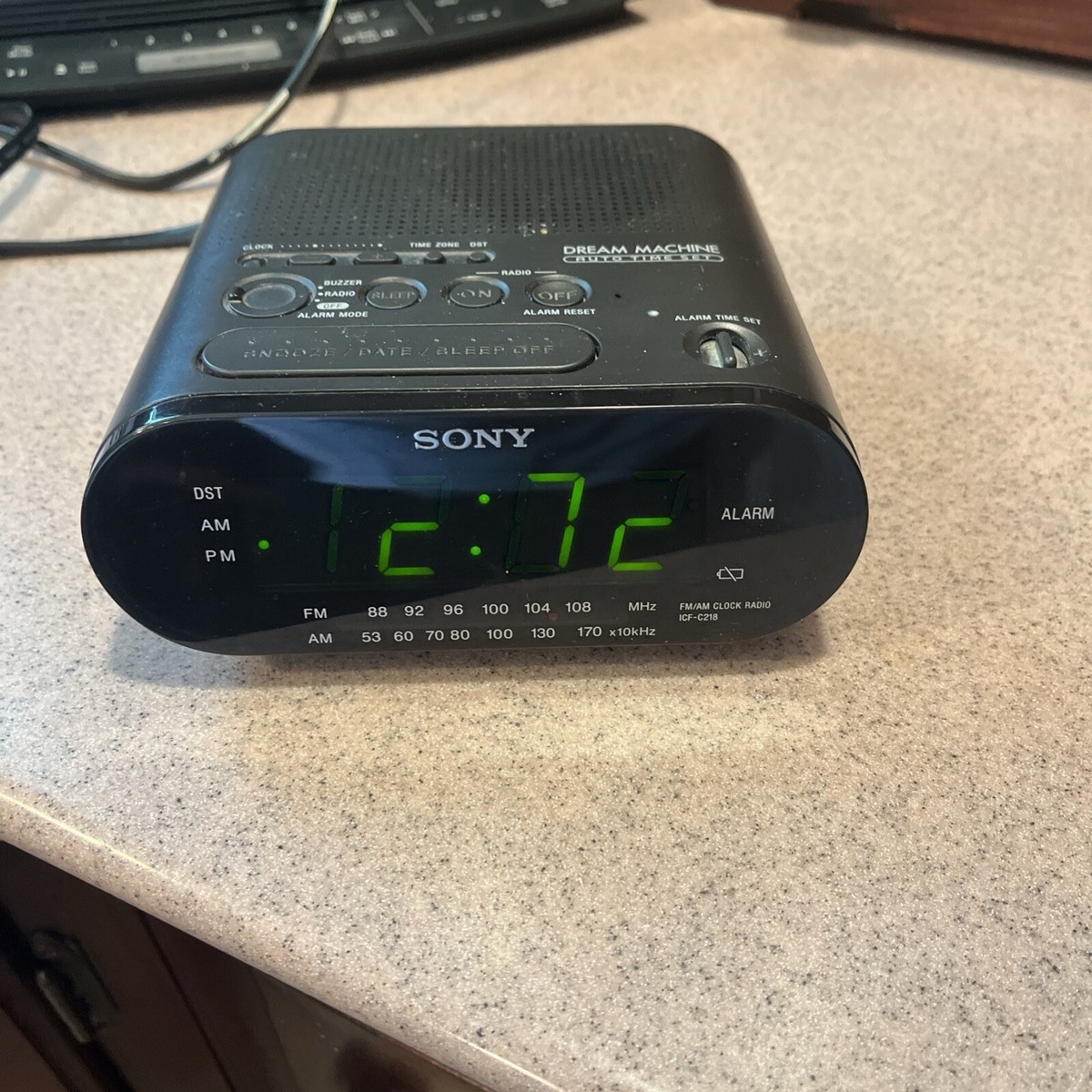 Sony Dream Machine ICF-C218 Tested Good | eBay
