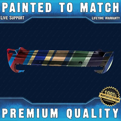 NEW Painted To Match Rear Bumper Cover Fascia for 2019-2023 Jeep Cherokee w/Park
