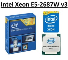 Intel Xeon E5-2687W v3 SR1Y6 3,1 - 3,5GHz, 25MB, 10 Core, FCLGA2011-3, 160W CPU