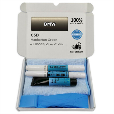 Lackstift für BMW Grün MANHATTAN GREEN C3D X5 X6 X7 M Stift Stick Kratzer