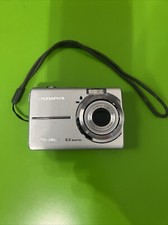 Olympus FE-190 Digital Camera 6.0 Megapixel Silver Untested