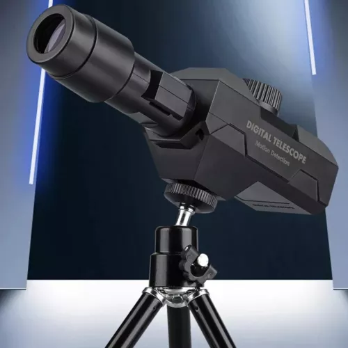 Telescopio digitale WiFi 1080P HD zoom 70x fotocamera monoculare treppiede APP visualizzazione - Foto 9 di 12