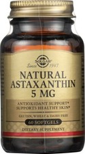 Solgar Astaxanthin 5mg 60 Softgels