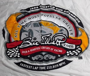 Nascar Flags and Banners Winston Cup Champion,  Rare  7'x9' Nylon