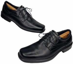 ecco black dress shoes