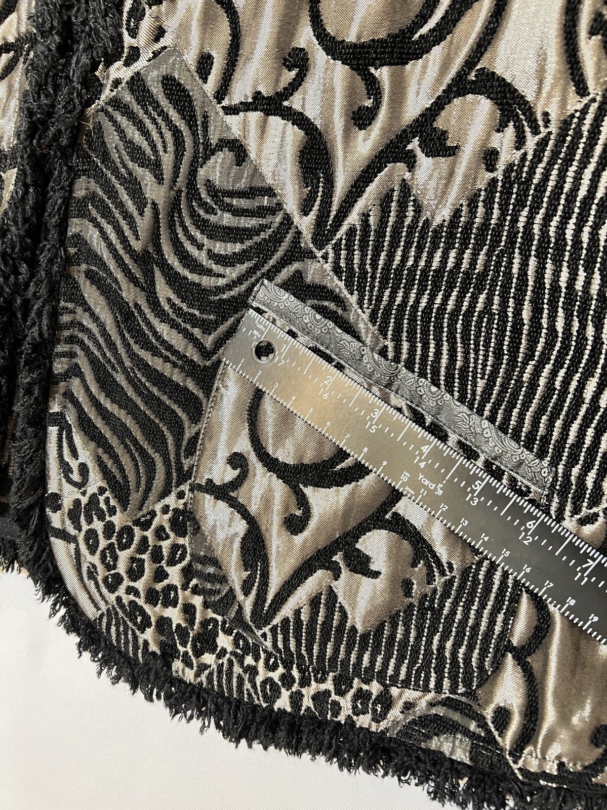 TanJay Womens Patchwork Blazer Jacket Size 16 Pol… - image 9