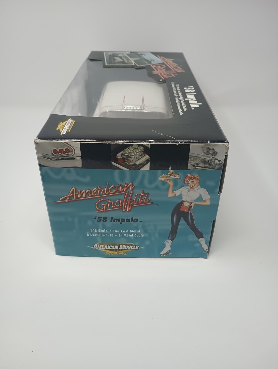 Ertl 1:18 1958 Chevrolet Impala American Graffiti Diecast