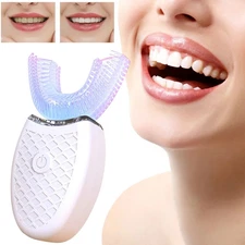 U-Shaped Sonic Electric Toothbrush Automatic Wireless Teeth Whitening Brush USB