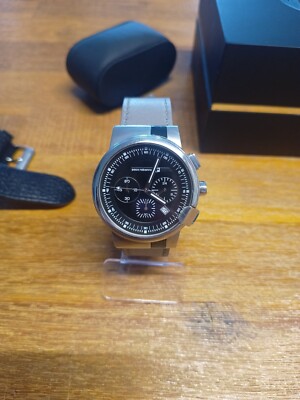 Paco Rabanne Uhr, Chronograph Herren PRH989,  neue Batterie, neues Band, Ovp