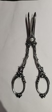 Grape Scissor Vintage Forbici Uva Antiche Argento Silver