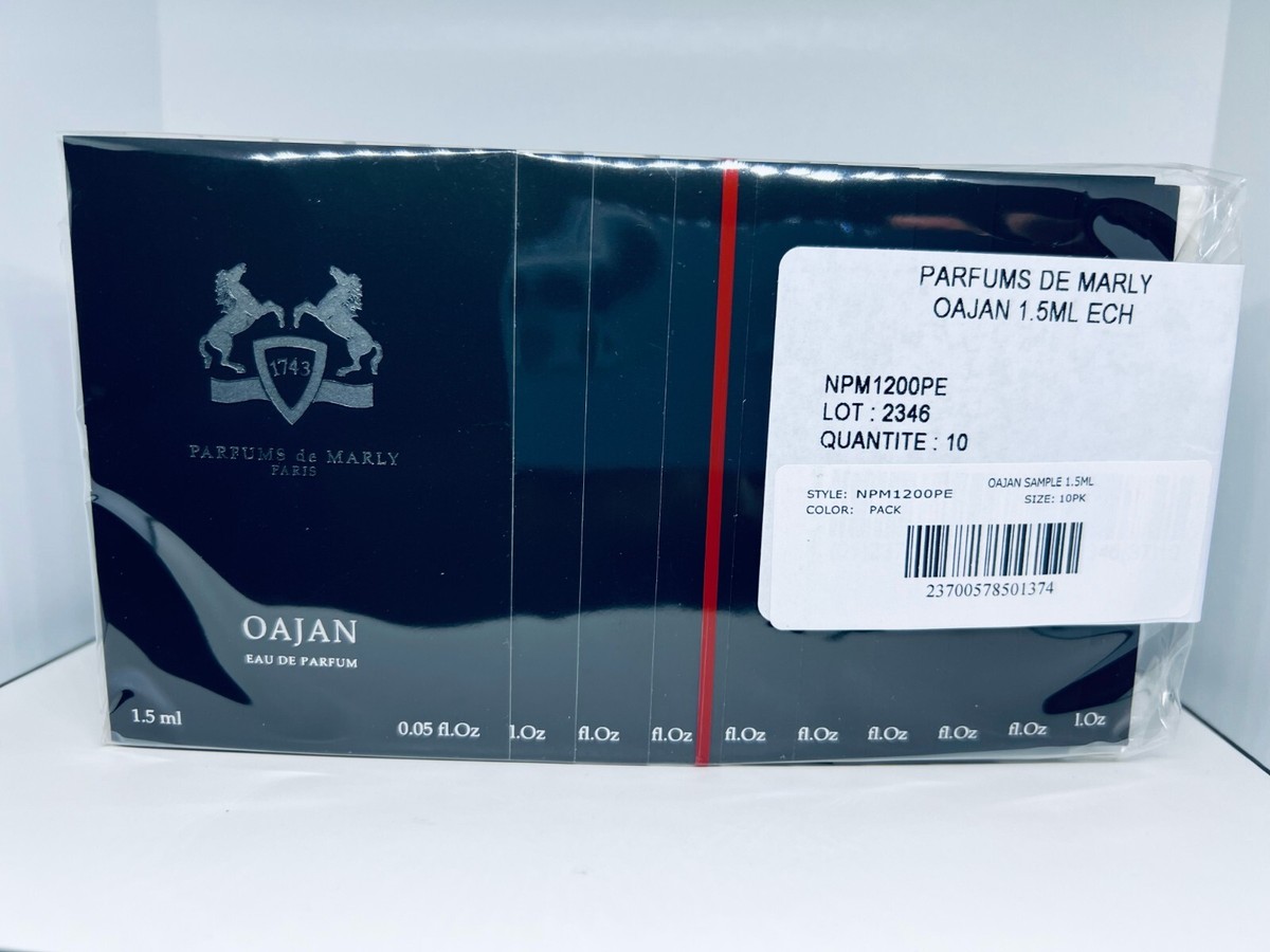 Parfums De Marly OAJAN Eau de Parfum x 10 Sample Vials Spray