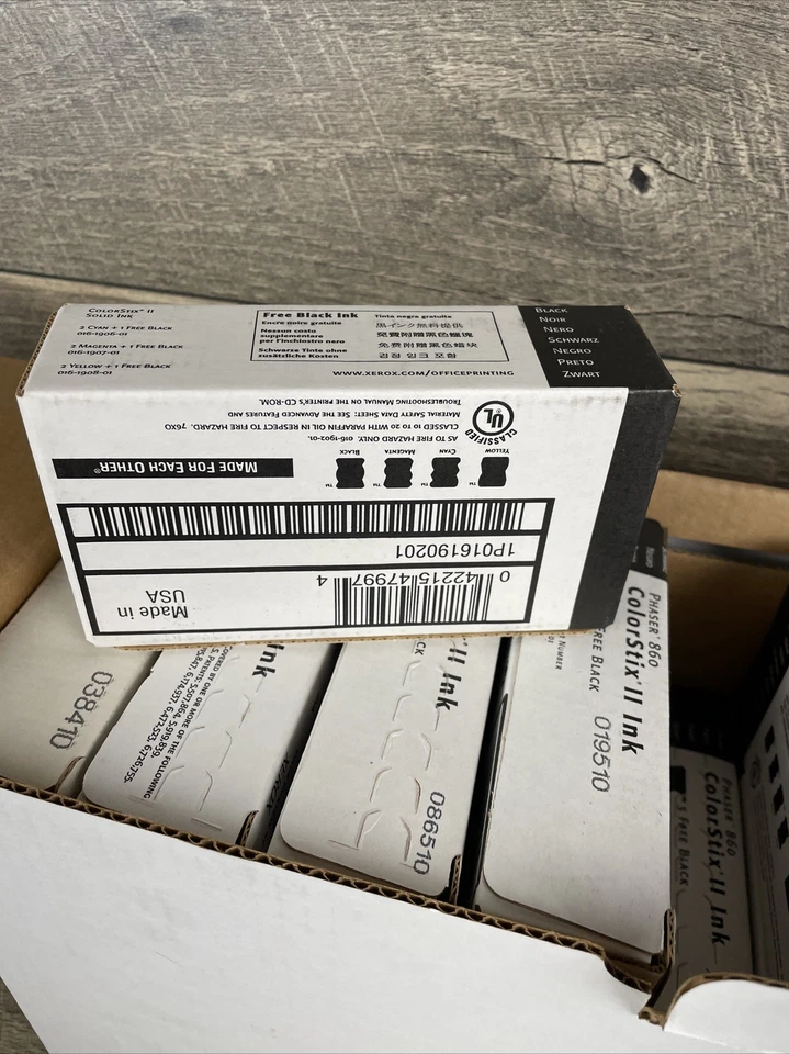 Phaser 860 ColorStix II Ink 3 Black Ink 🔆LOT OF 27🔆016-1902-01 Tektronix Xerox - Image 4 of 4