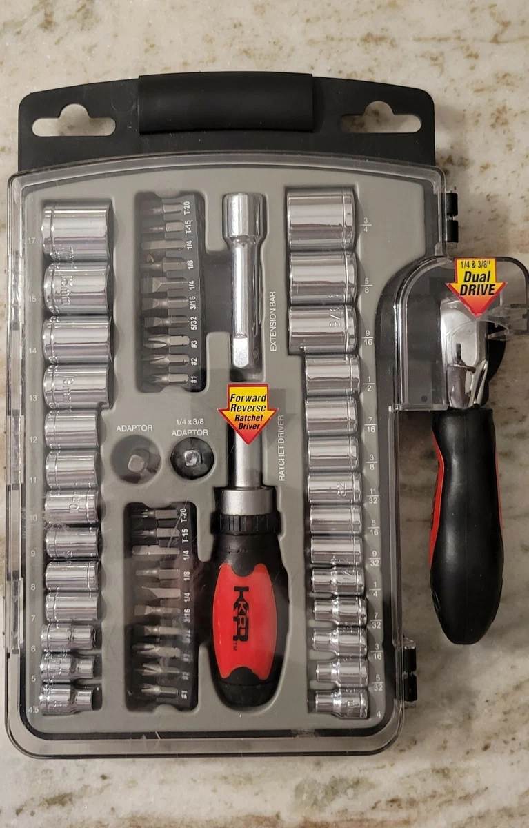 Double drive ratcheting deals screwdriver