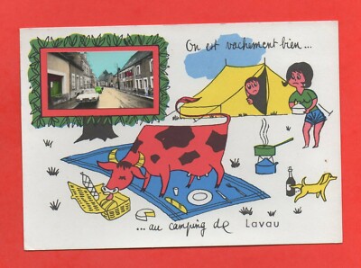 Wir sind sehr gut auf dem Campingplatz in LAVAU (K1947)
