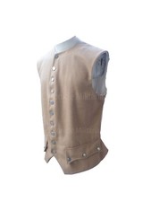 Revolutionary war tan wool vest