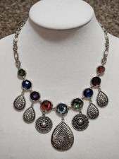 Victorian Bohemian Style Statement Necklace