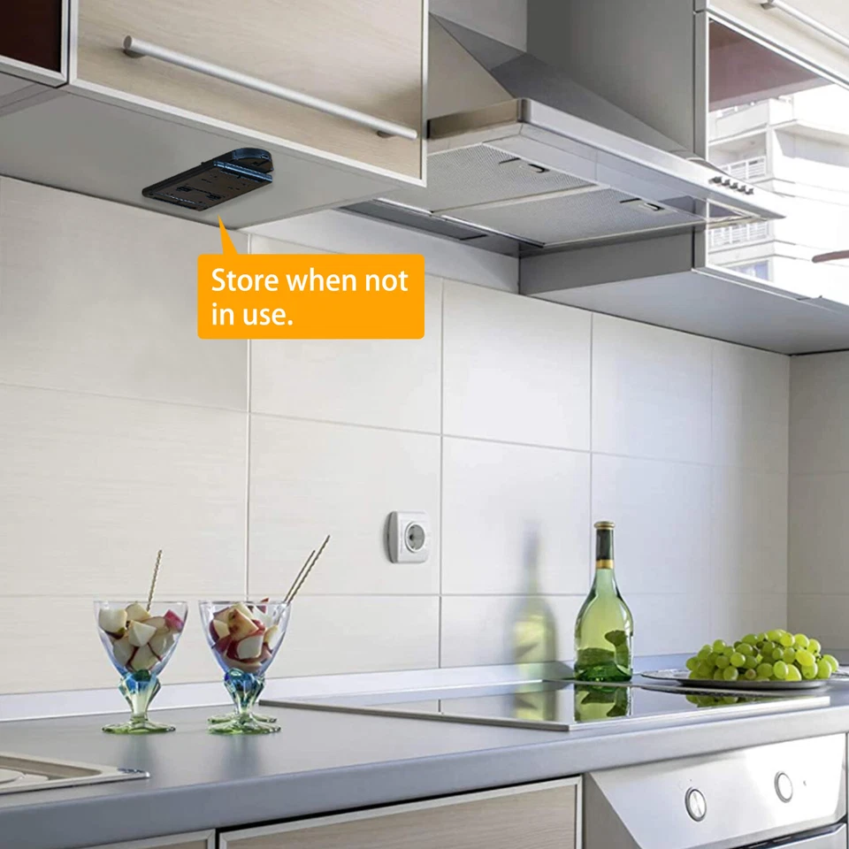 Desk Shelf,Kitchen Cabinet Tablet Holder for for iPhone,iPad Pro Air,Mini,Galaxy - Image 4 of 4