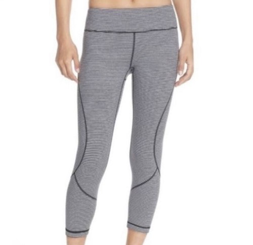 zella striped leggings