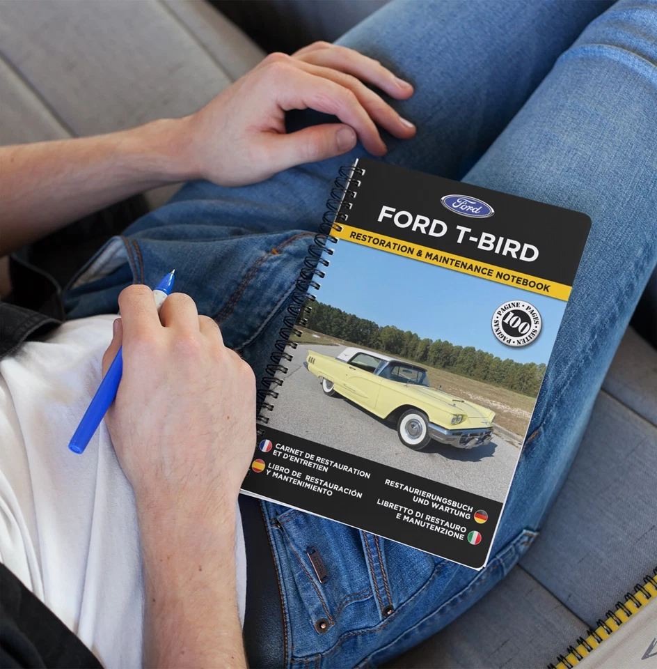 FORD T-BIRD : Libretto Di Restauro E Manutenzione - CONSEGNA GRATUITA - Immagine 2 di 4