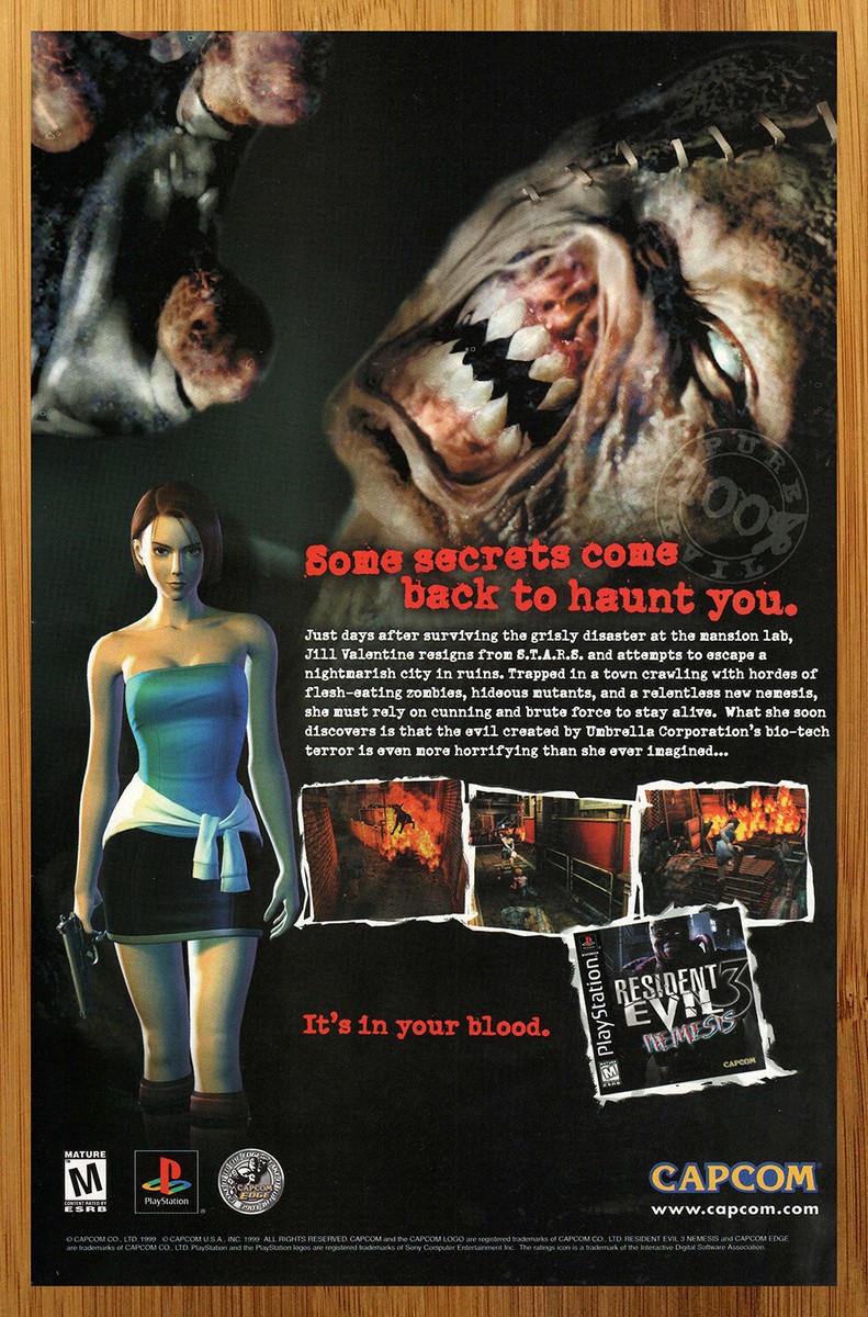 レア　Resident Evil 3 Nemesis カレンダー 2001年版 レア Resident Evil 3 Nemesis カレンダー 2001年版 Amazon.com