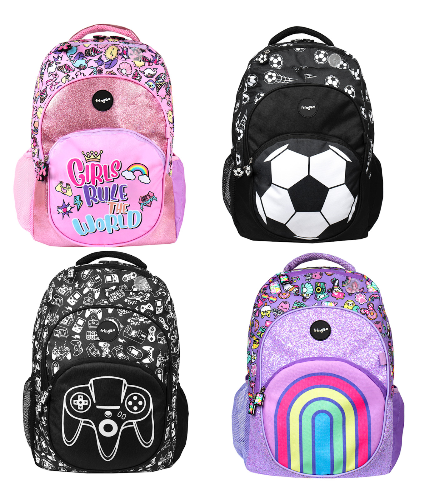 Mochila Escolar Para Niños Mochila Grande para Niños y Niñas Multi-compartimento