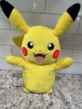 Official Pokemon 2021 Pikachu Plush Soft Toy 12" Talking Light Up