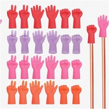 Colorful Needle Stopper Set - 24pcs Knitting  Crochet Point Protectors for DIY