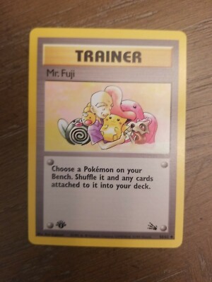 mr fuji pokemon card value Mr. Fuji [1st Edition] #58 Prices | Pokemon Fossil