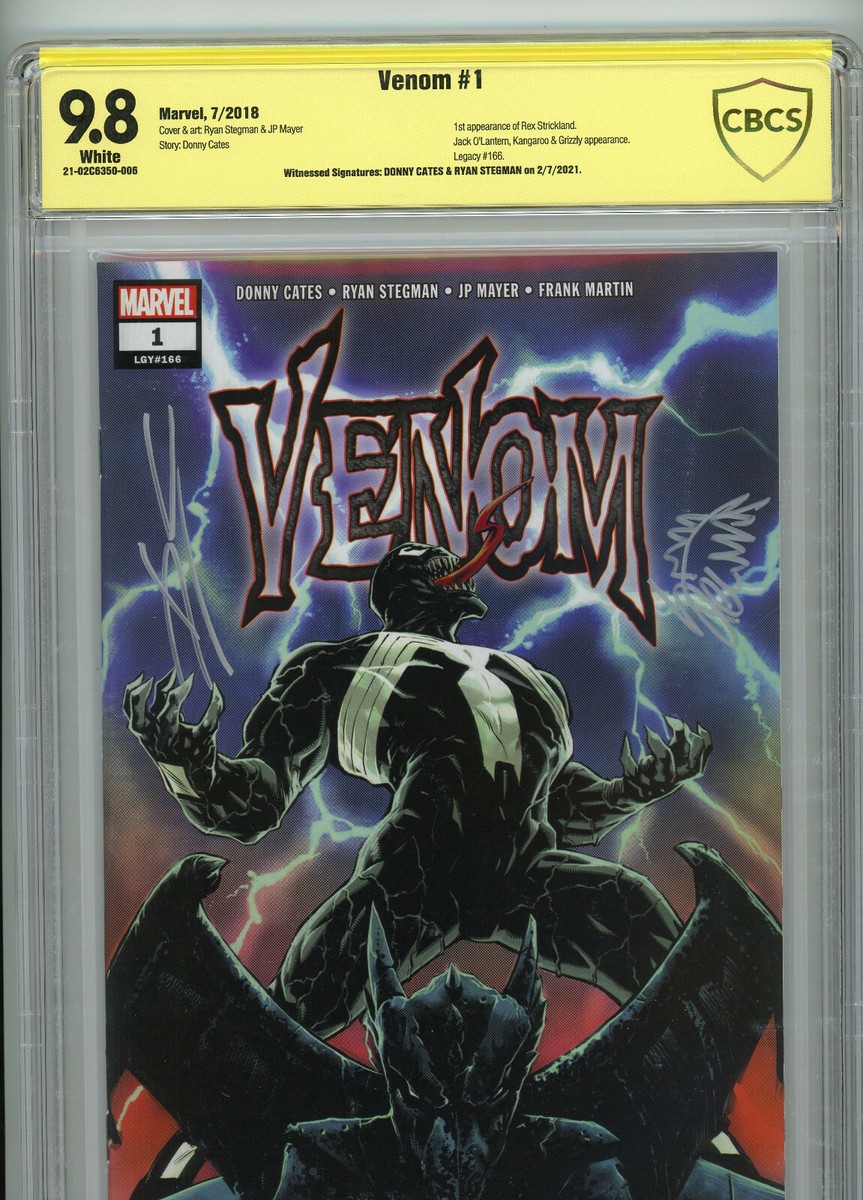 アメコミリーフ Venom #1 CGC 9.8 Venom #1 | CBCS 9.8 White Pages | New Series | Signed Donny Cates