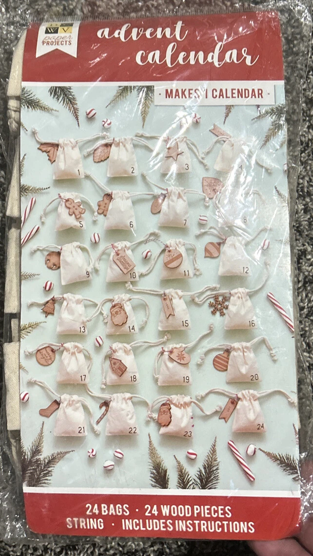 24 Days Of Christmas Advent Calendar Kit. | eBay