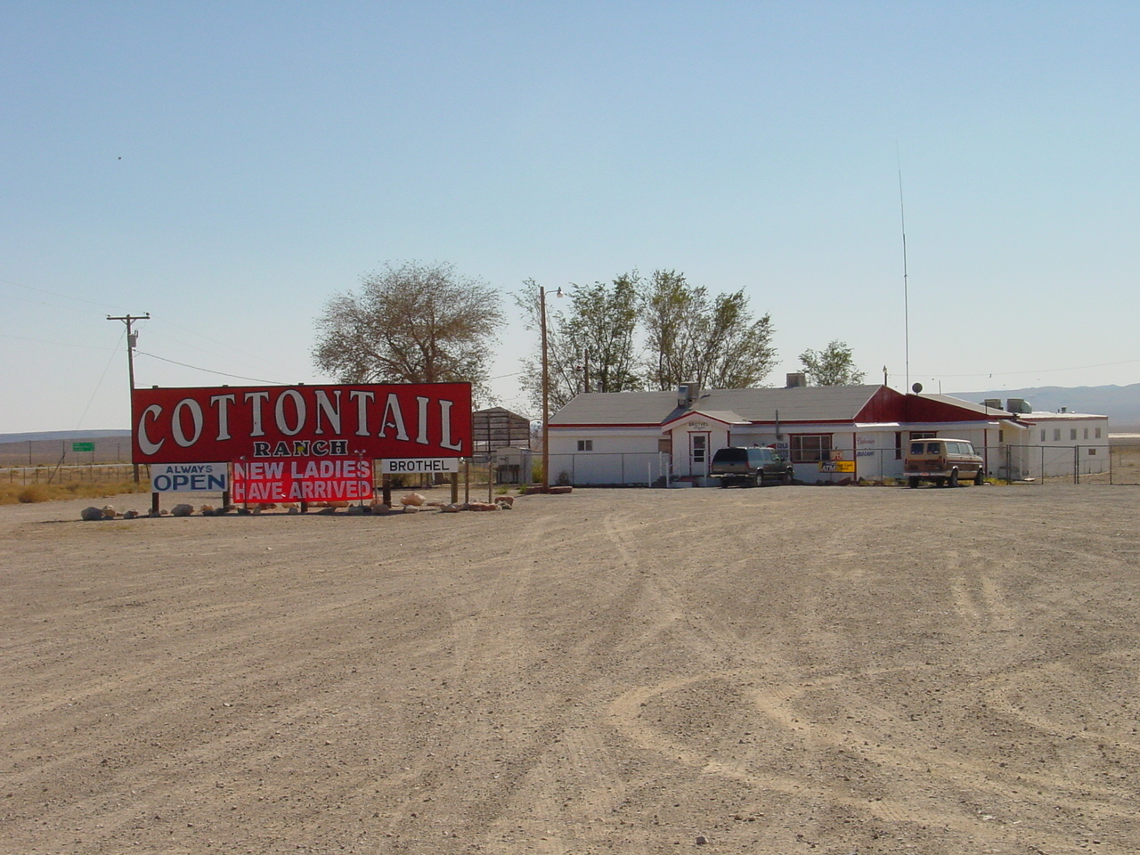Cottontail Ranch Lida Junction NEVADA Legal Brothel Chip Cat House
