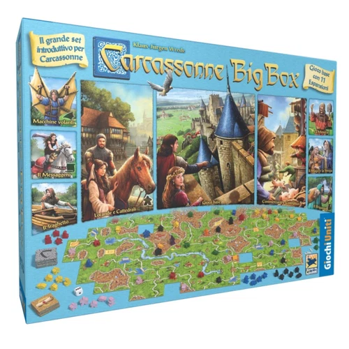 Carcassonne 2 players Board & Traditional Games