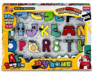 Alphabet Lore Academy Magnet Play Set Kids English Learning