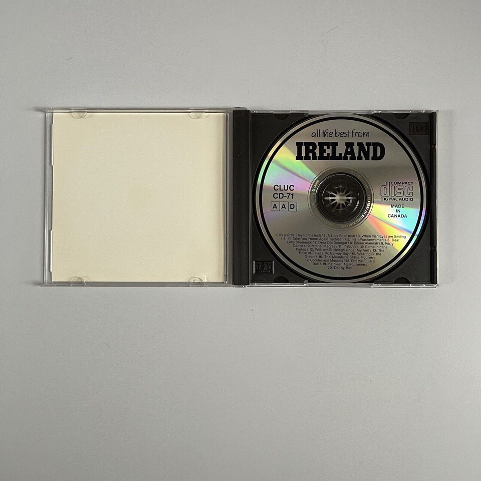All The Best From Ireland Various Artists (1994) CD 20 Great